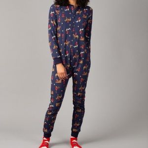 Arborist Mountie RCMP Onesie Long Johns Union Suit Pajamas One Piece Waffle